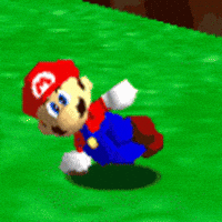 Mario 64 spinning